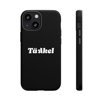 TÄKKEL Classic Hard Case Schwarz iPhone