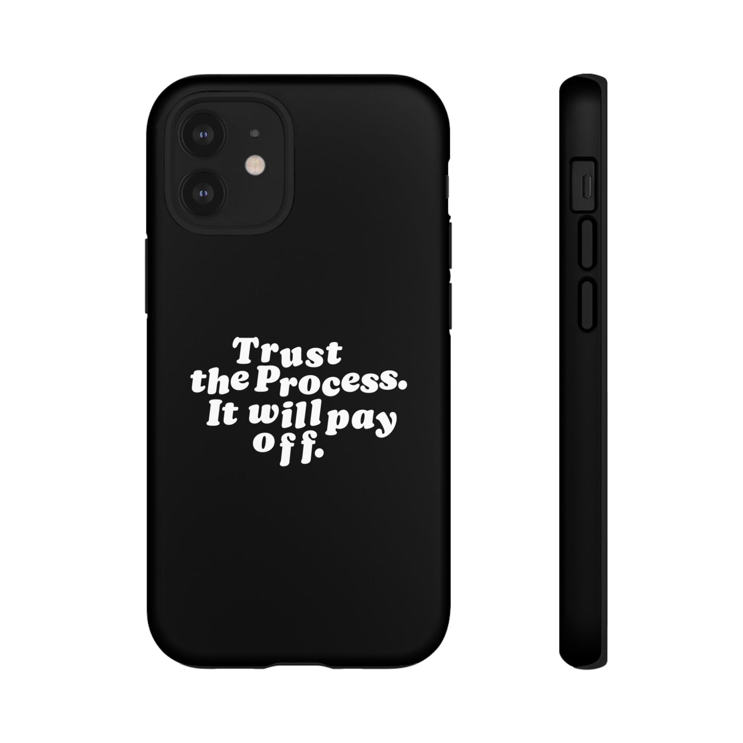 Trust harder Hard Case Schwarz iPhone