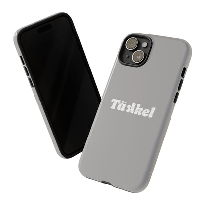 TÄKKEL Classic Hard Case Grau iPhone