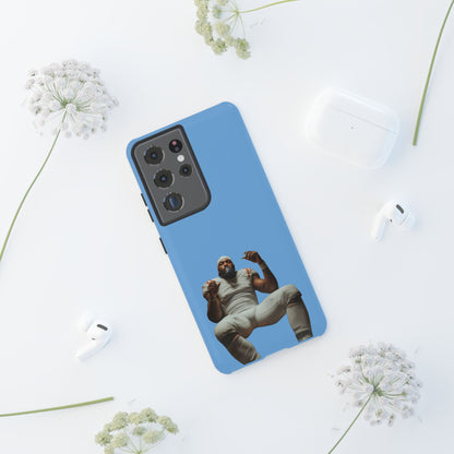 Who´s gonna smoke Hard Case Babyblau Samsung