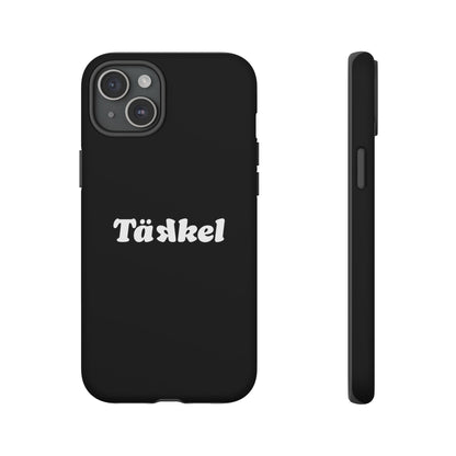 TÄKKEL Classic Hard Case Schwarz iPhone