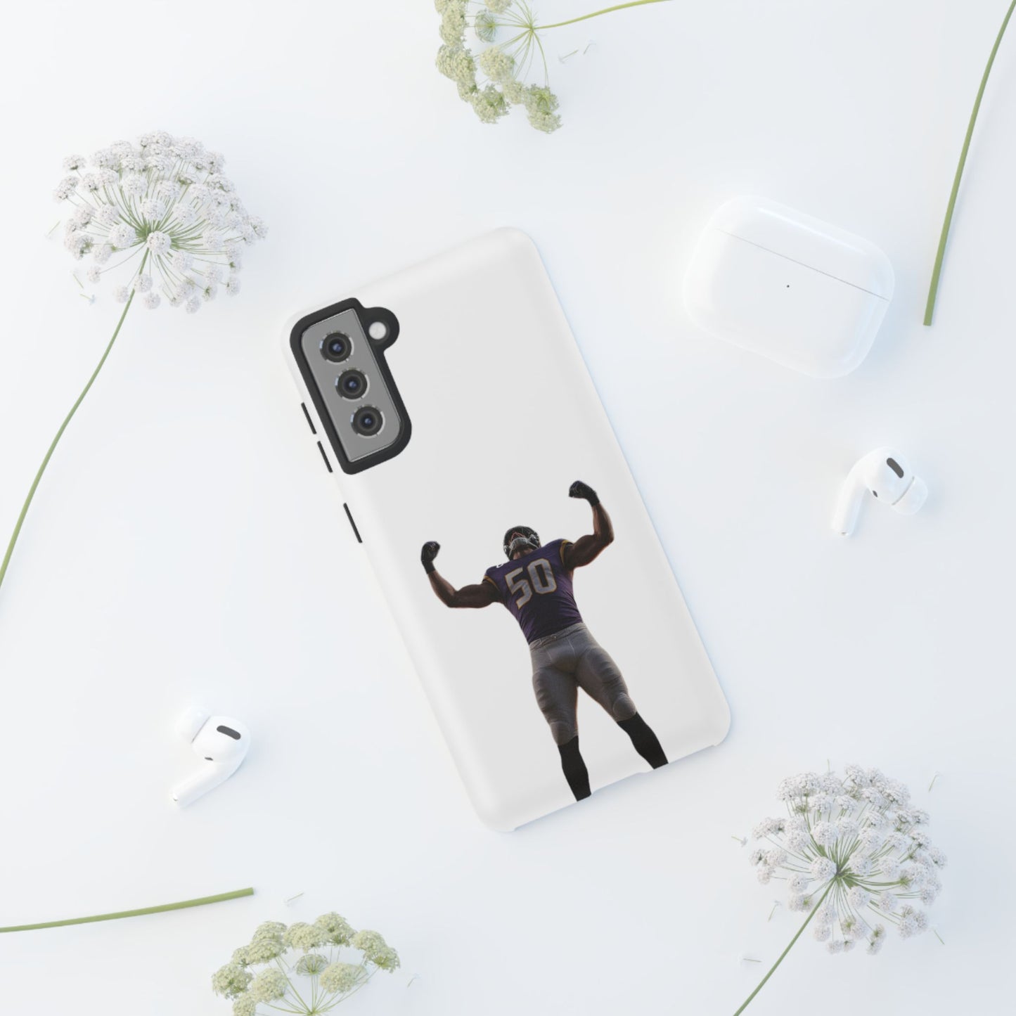 Defeating Hard Case Weiß Samsung