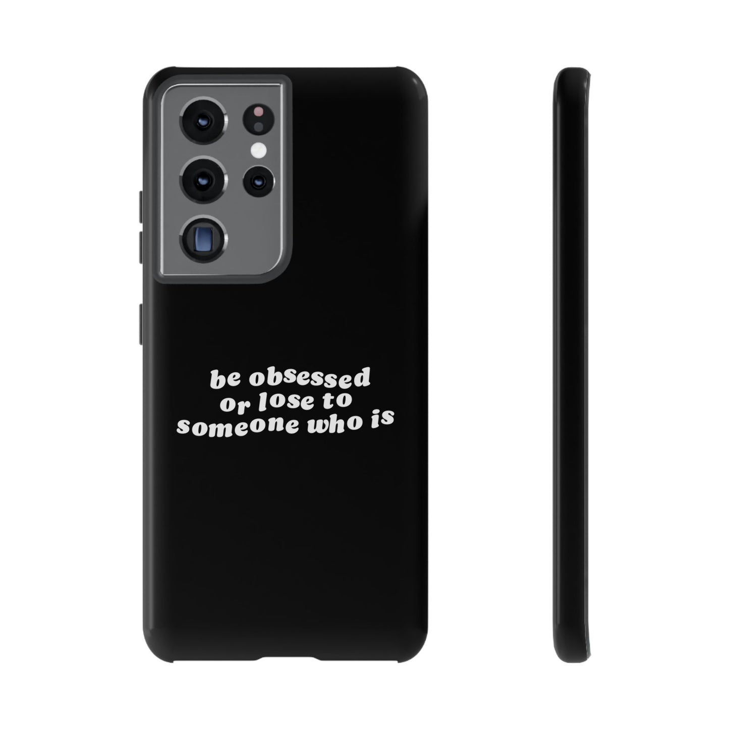 Too Obsessed Hard Case Schwarz Samsung