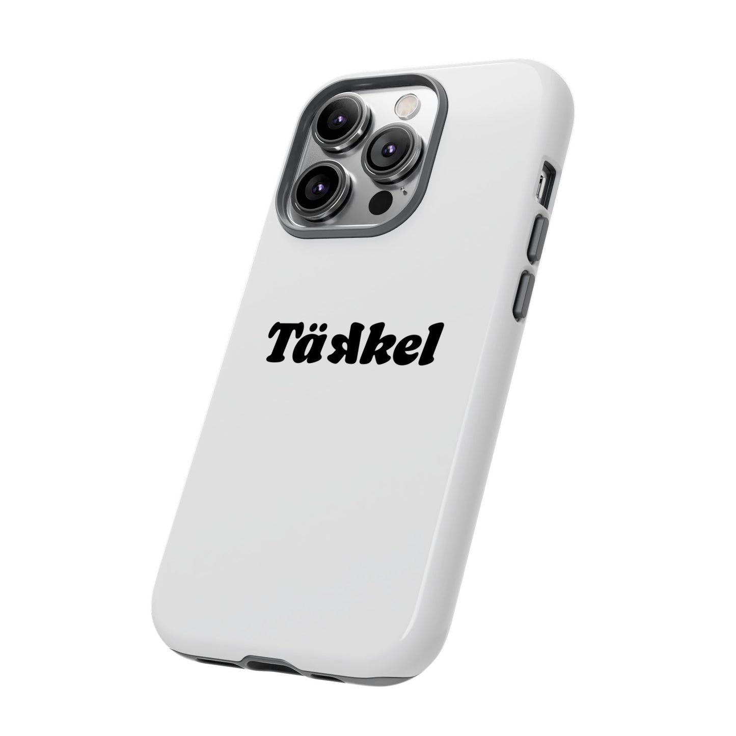 TÄKKEL Classic Hard Case Weiß iPhone