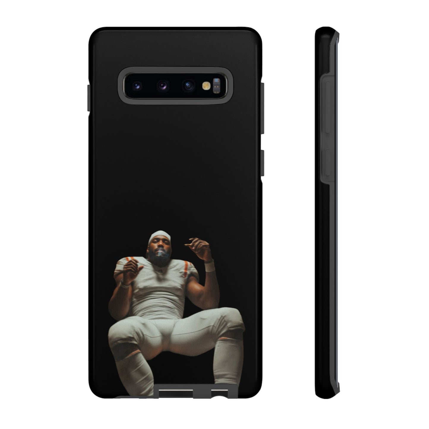 Who´s gonna smoke Hard Case Schwarz Samsung