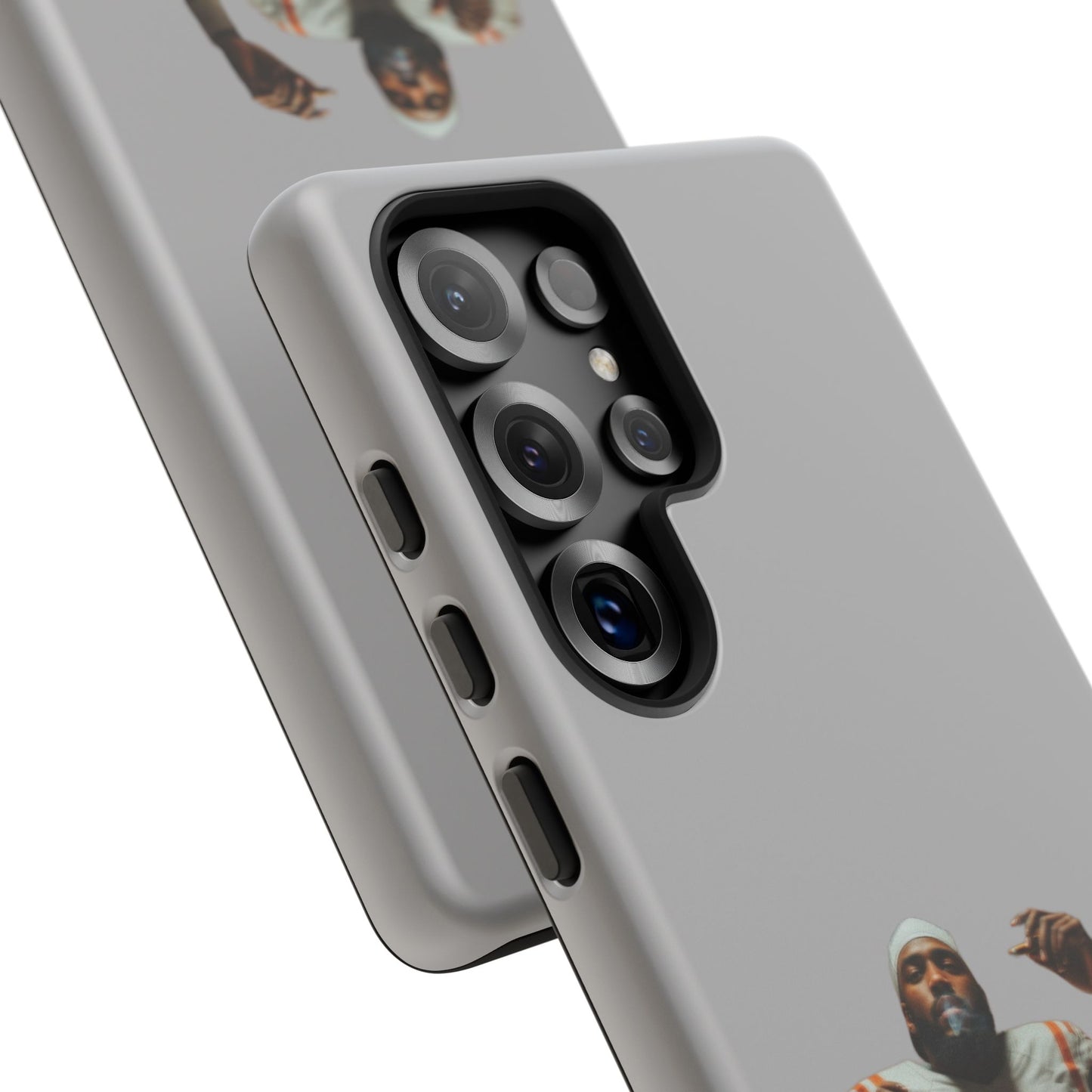 Who´s gonna smoke Hard Case Grau Samsung