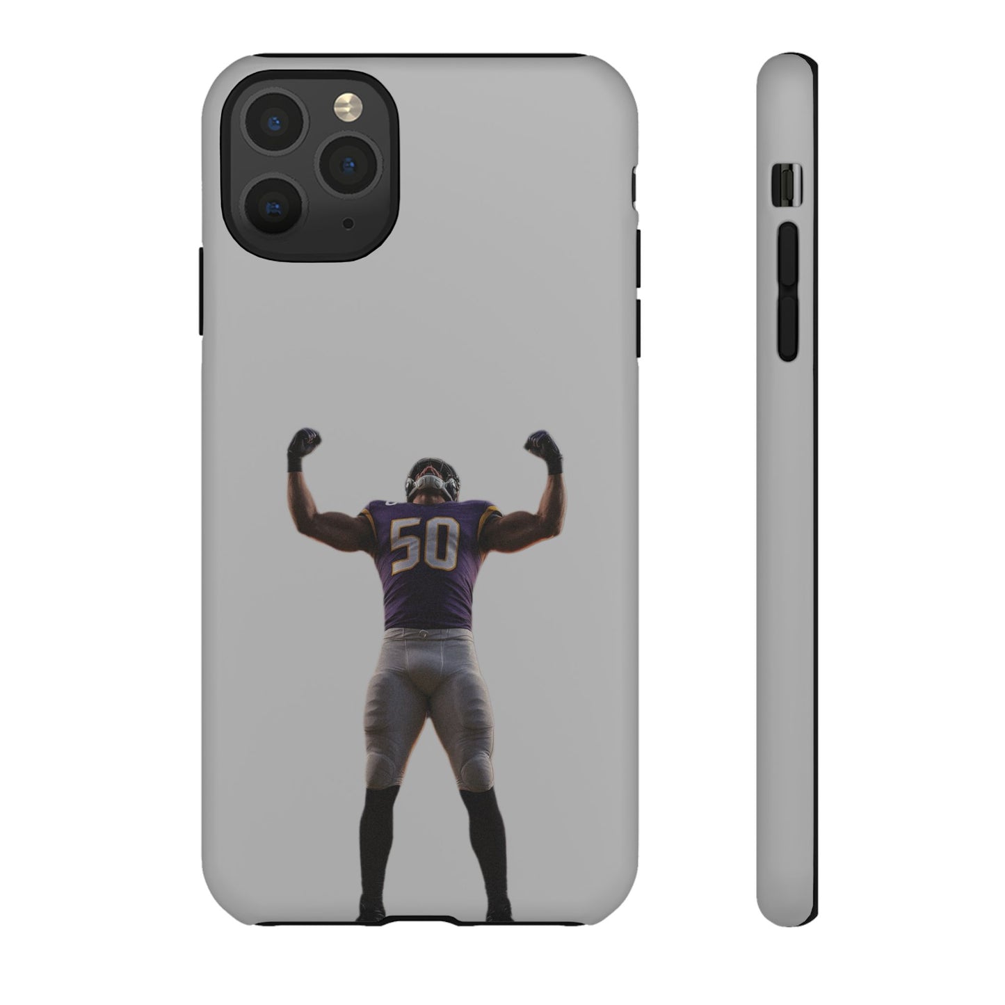 Never Enough Hard Case Grau iPhone