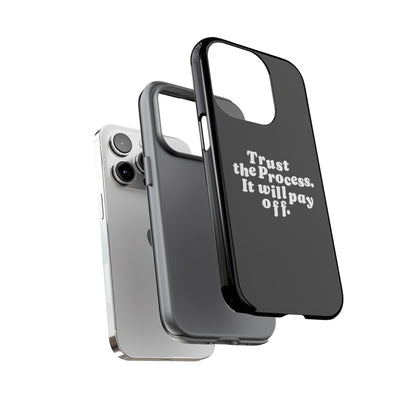 Trust harder Hard Case Schwarz iPhone