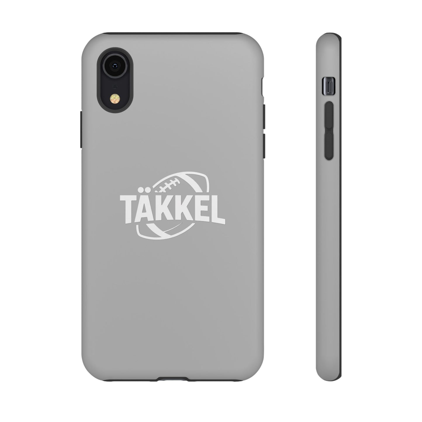 TÄKKEL FOOTBALL Hard Case Grau iPhone