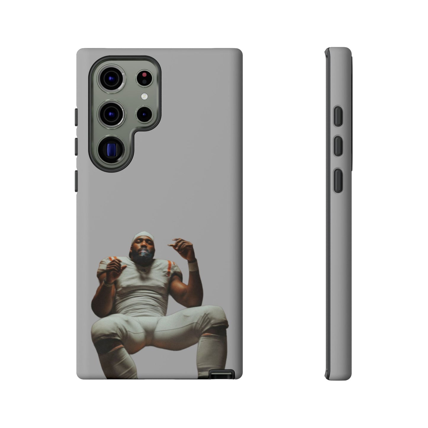 Who´s gonna smoke Hard Case Grau Samsung