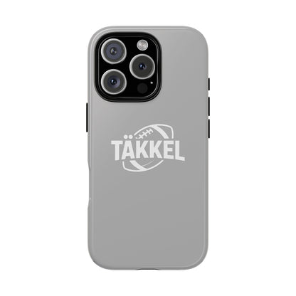 TÄKKEL FOOTBALL Hard Case Grau iPhone