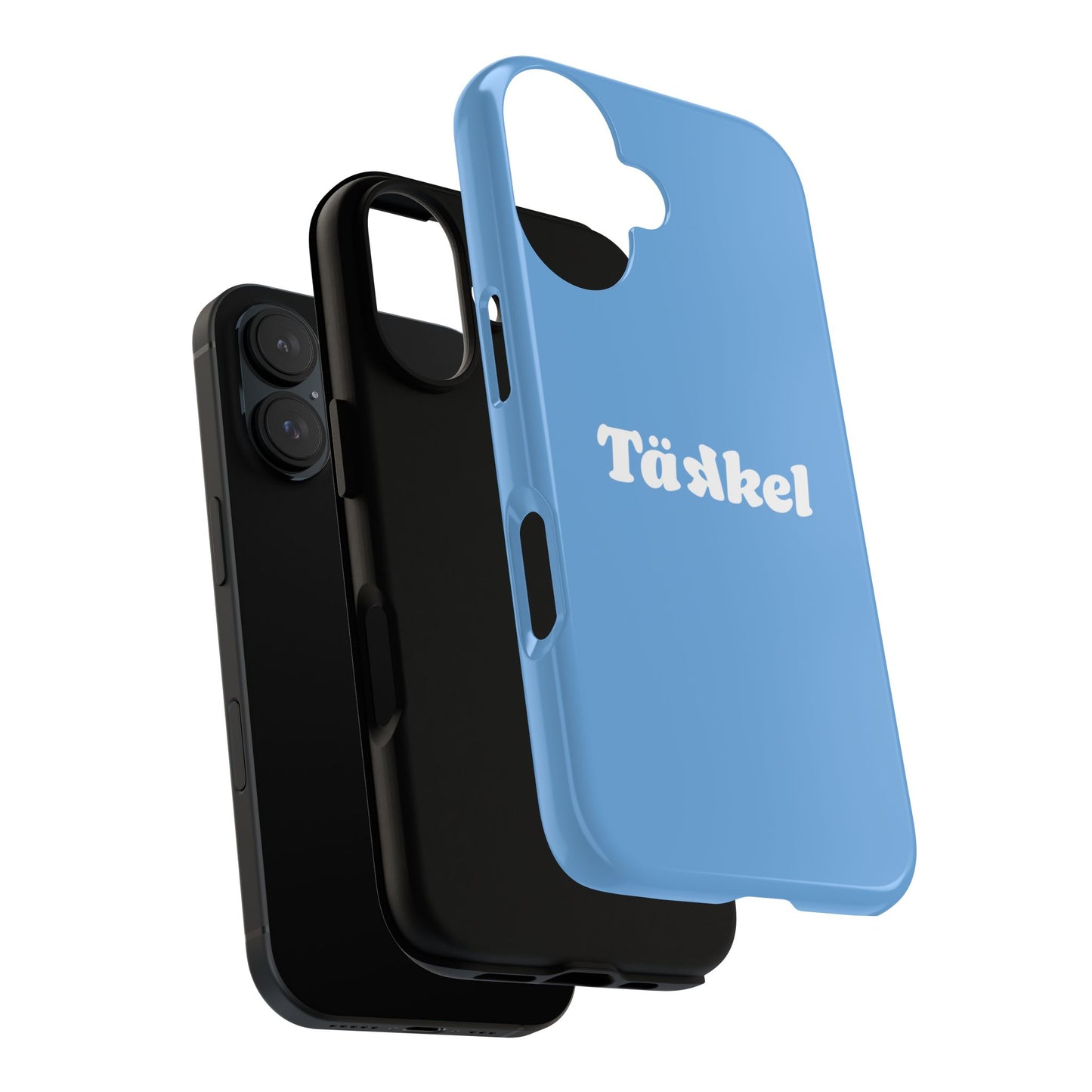 TÄKKEL Classic Hard Case Babyblau iPhone