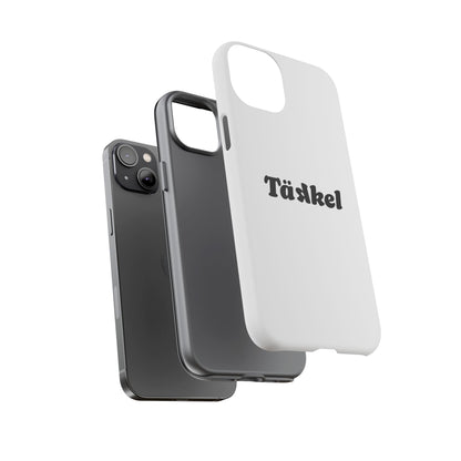 TÄKKEL Classic Hard Case Weiß iPhone