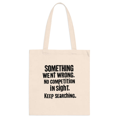 Tote Bag Error - No Competition