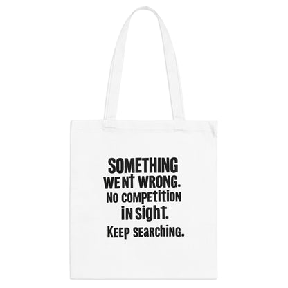 Tote Bag Error - No Competition