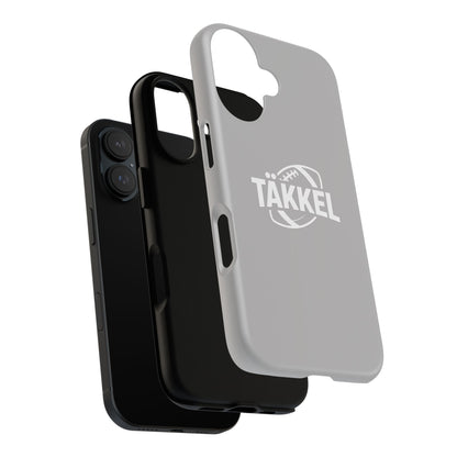 TÄKKEL FOOTBALL Hard Case Grau iPhone