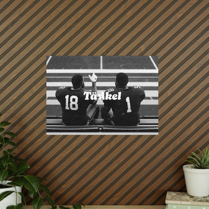 TÄKKEL Poster – Brotherhood on the Bench