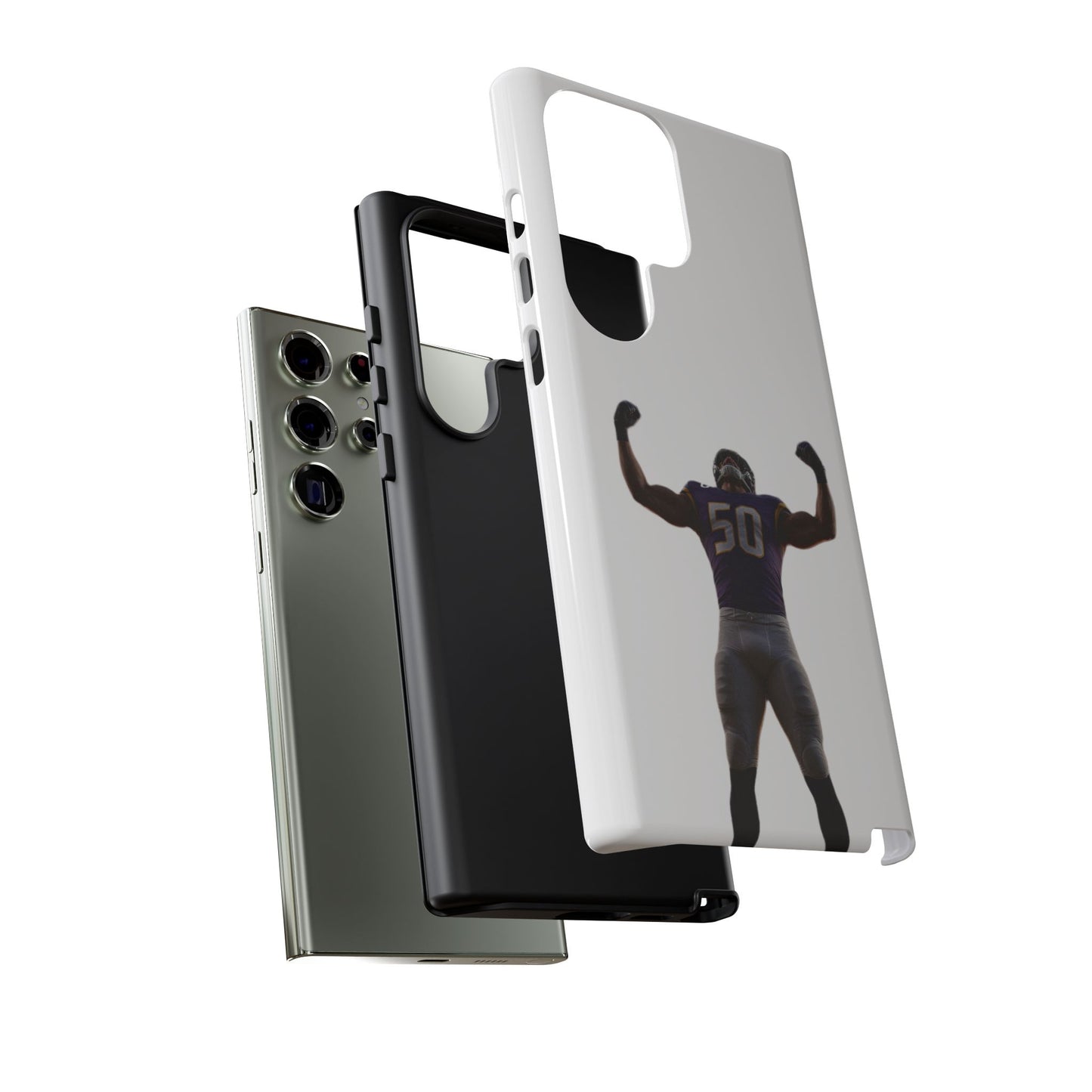 Defeating Hard Case Weiß Samsung