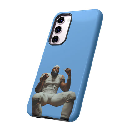 Who´s gonna smoke Hard Case Babyblau Samsung