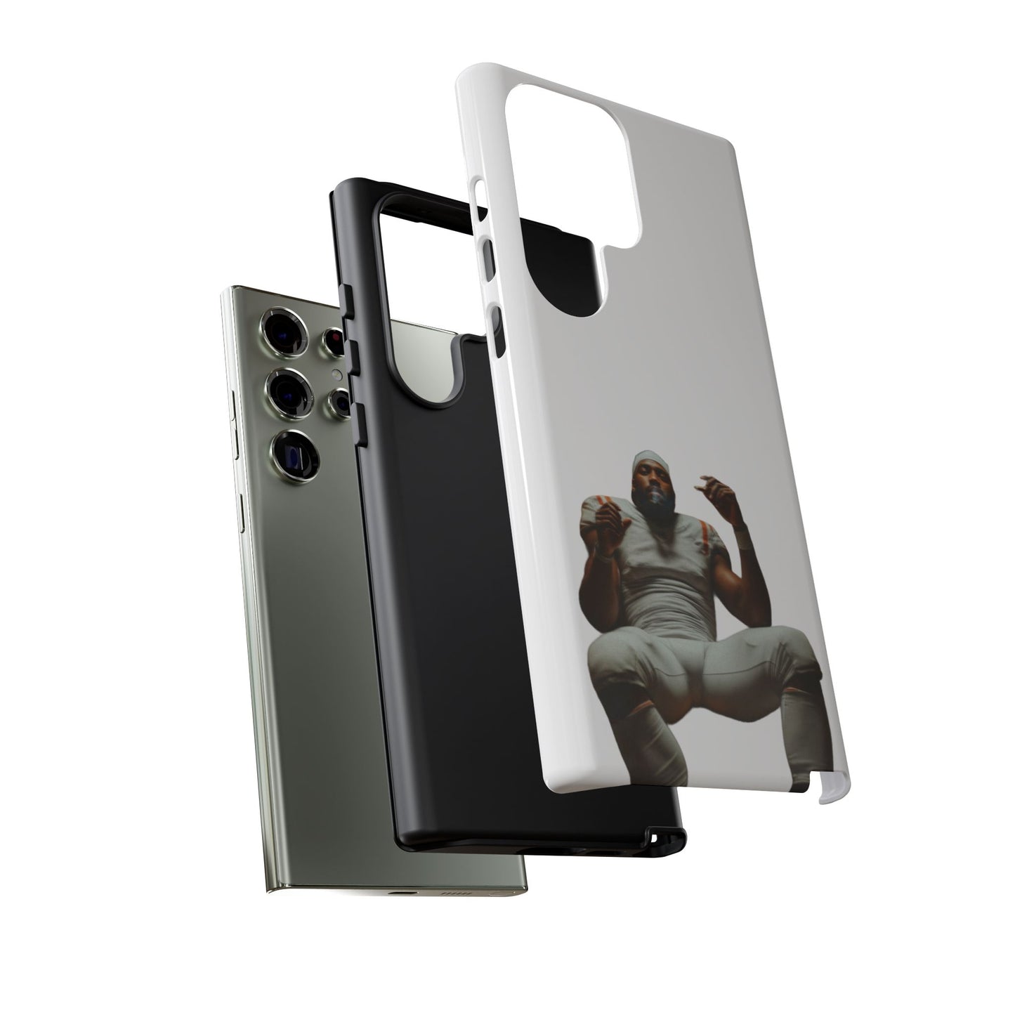 Who´s gonna smoke Hard Case Weiß Samsung