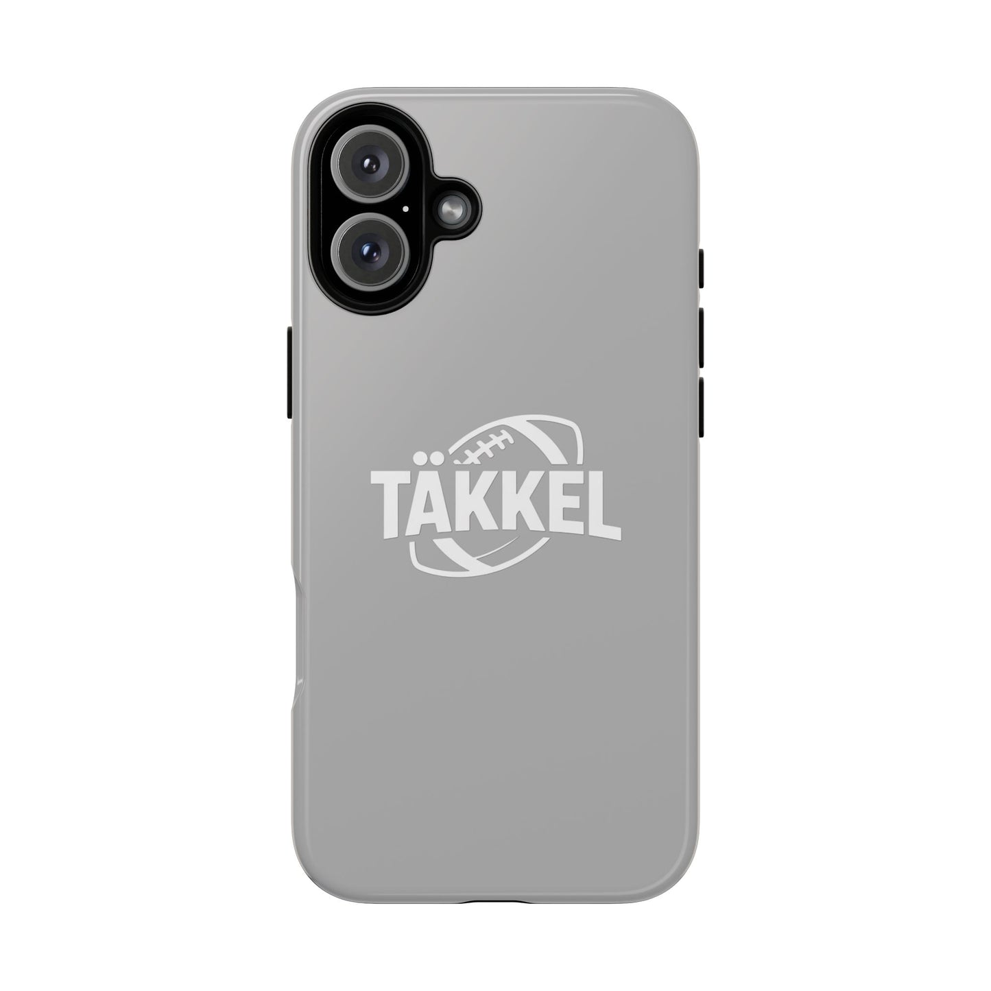 TÄKKEL FOOTBALL Hard Case Grau iPhone