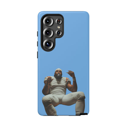 Who´s gonna smoke Hard Case Babyblau Samsung