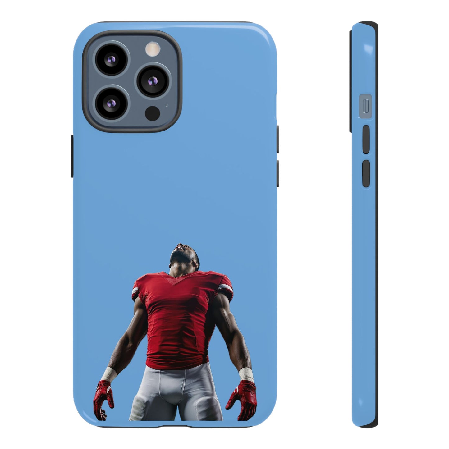 Never Sleep Hard Case Babyblau iPhone