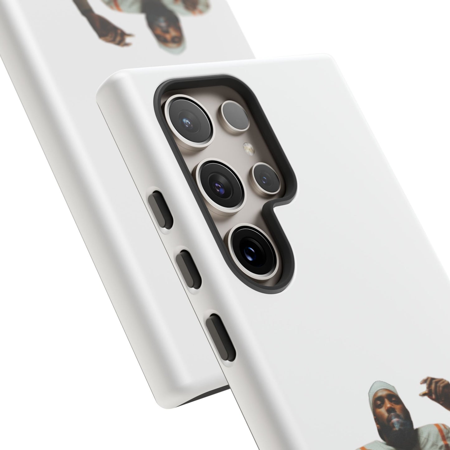 Who´s gonna smoke Hard Case Weiß Samsung