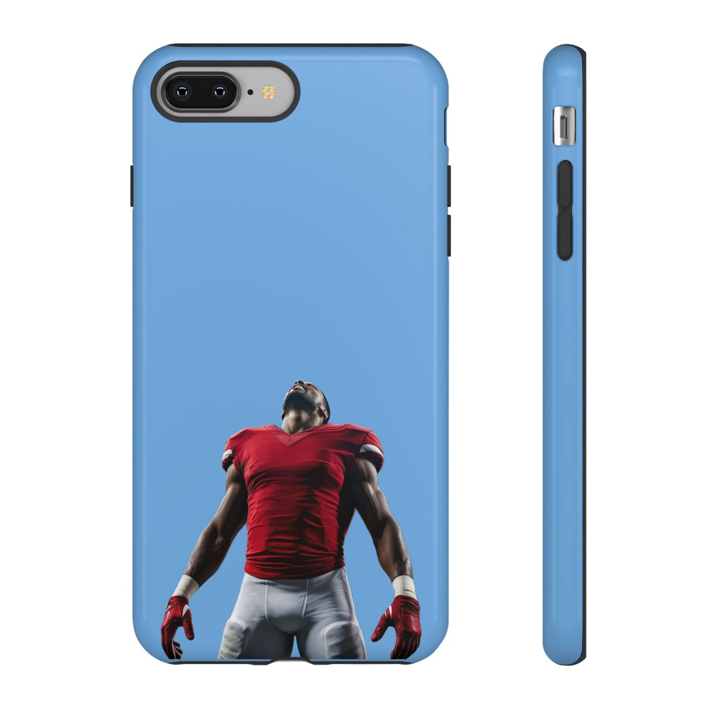 Never Sleep Hard Case Babyblau iPhone