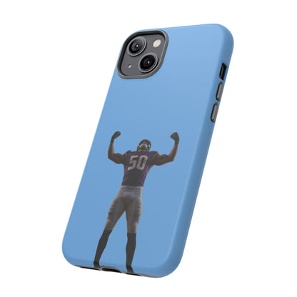 Never Enough Hard Case Babyblau iPhone