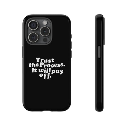 Trust harder Hard Case Schwarz iPhone