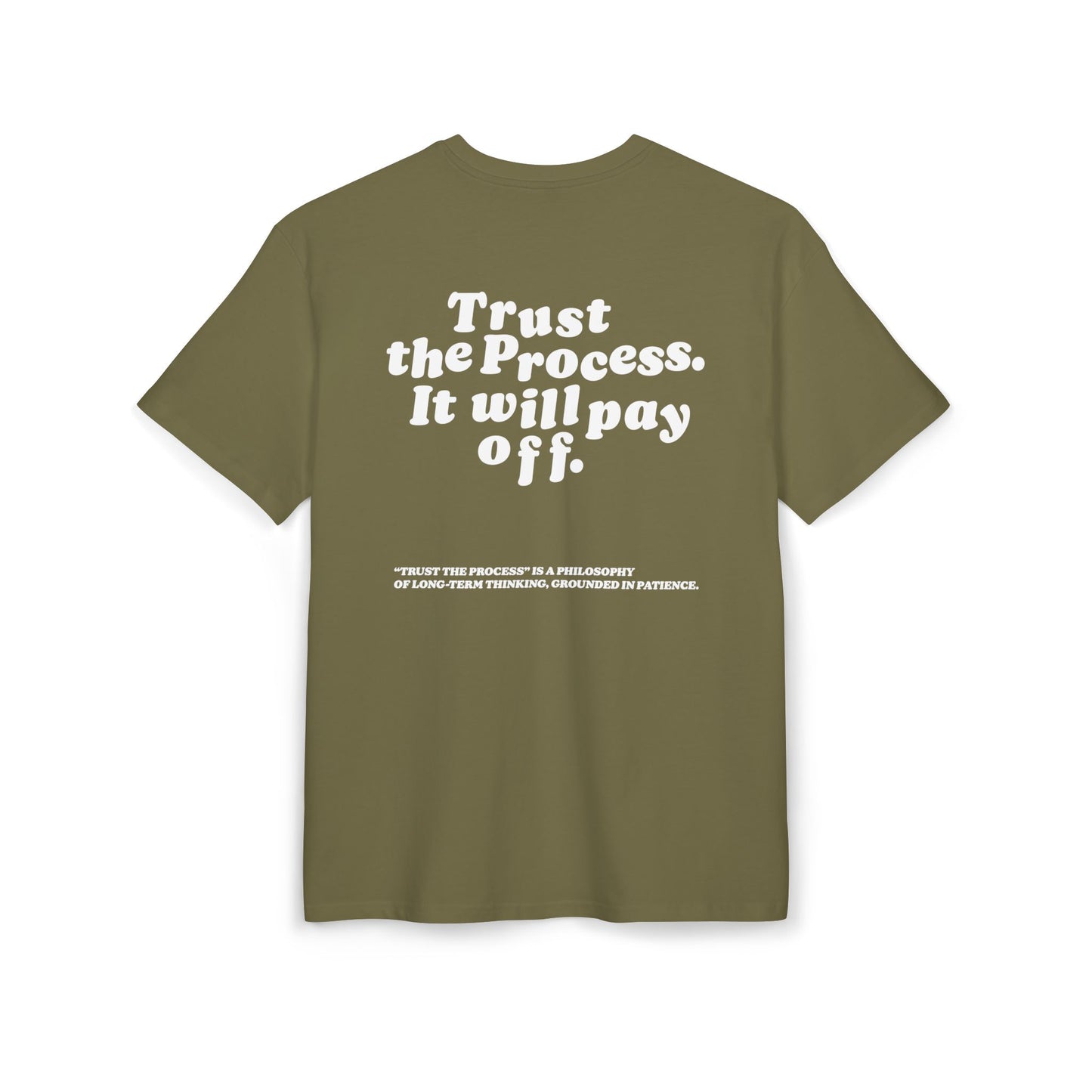 Unisex Heavy Oversize TEE Trust The Process