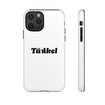 TÄKKEL Classic Hard Case Weiß iPhone