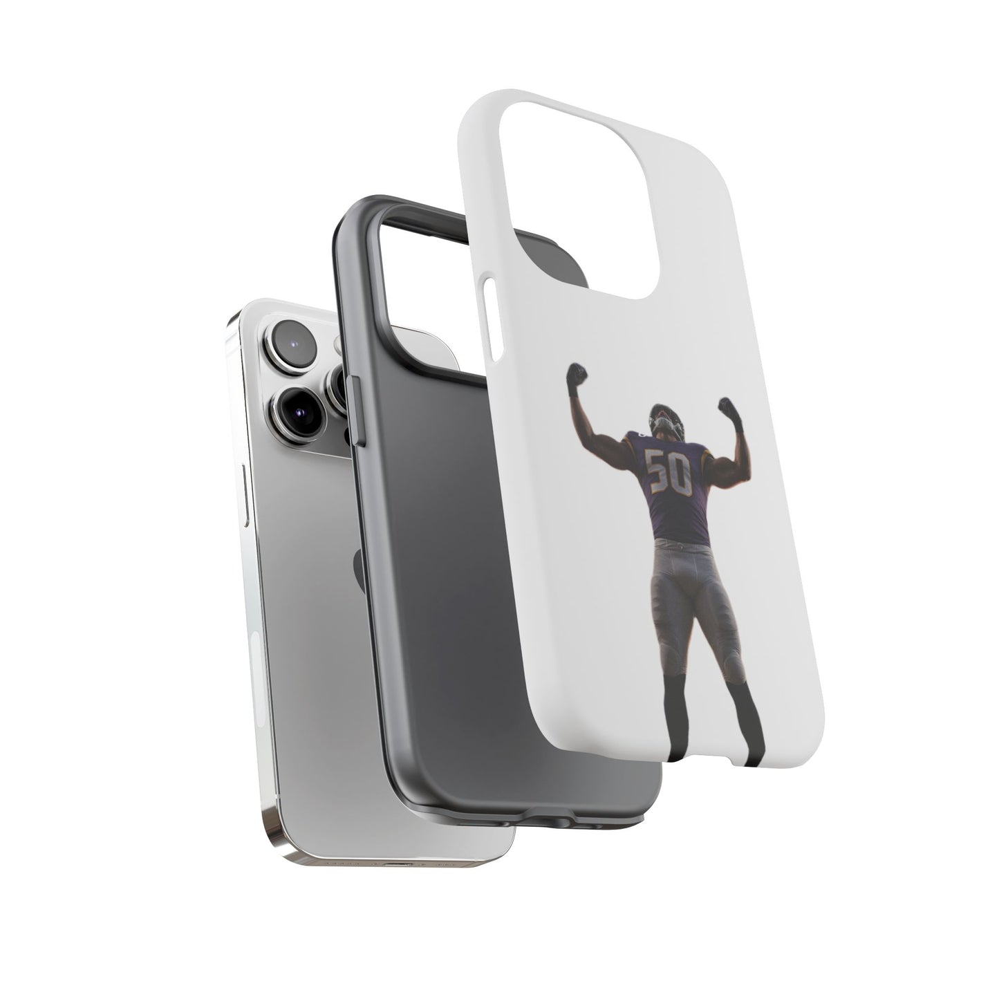 Never Enough Hard Case Weiß iPhone