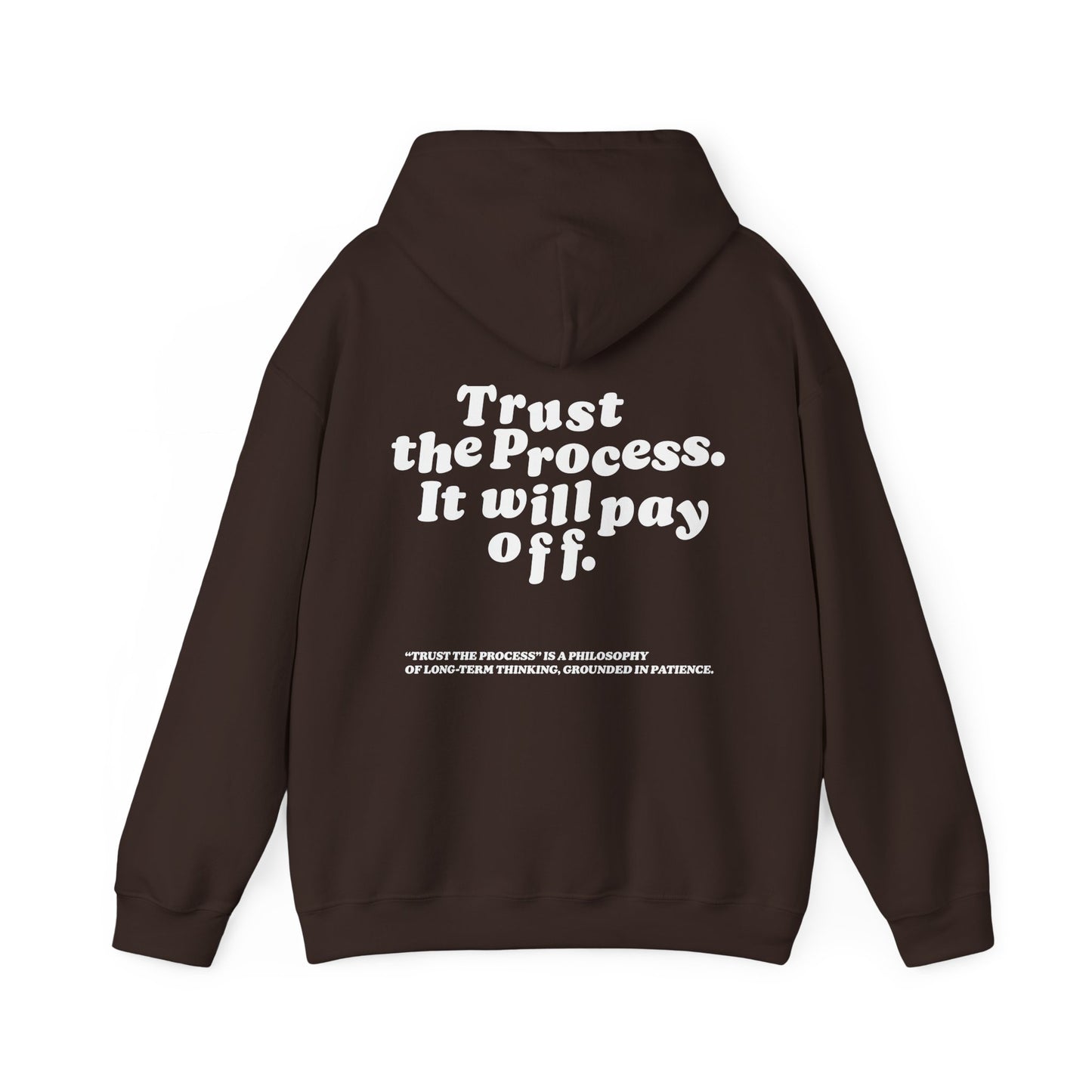 Unisex Heavy Hoodie Trust The Process