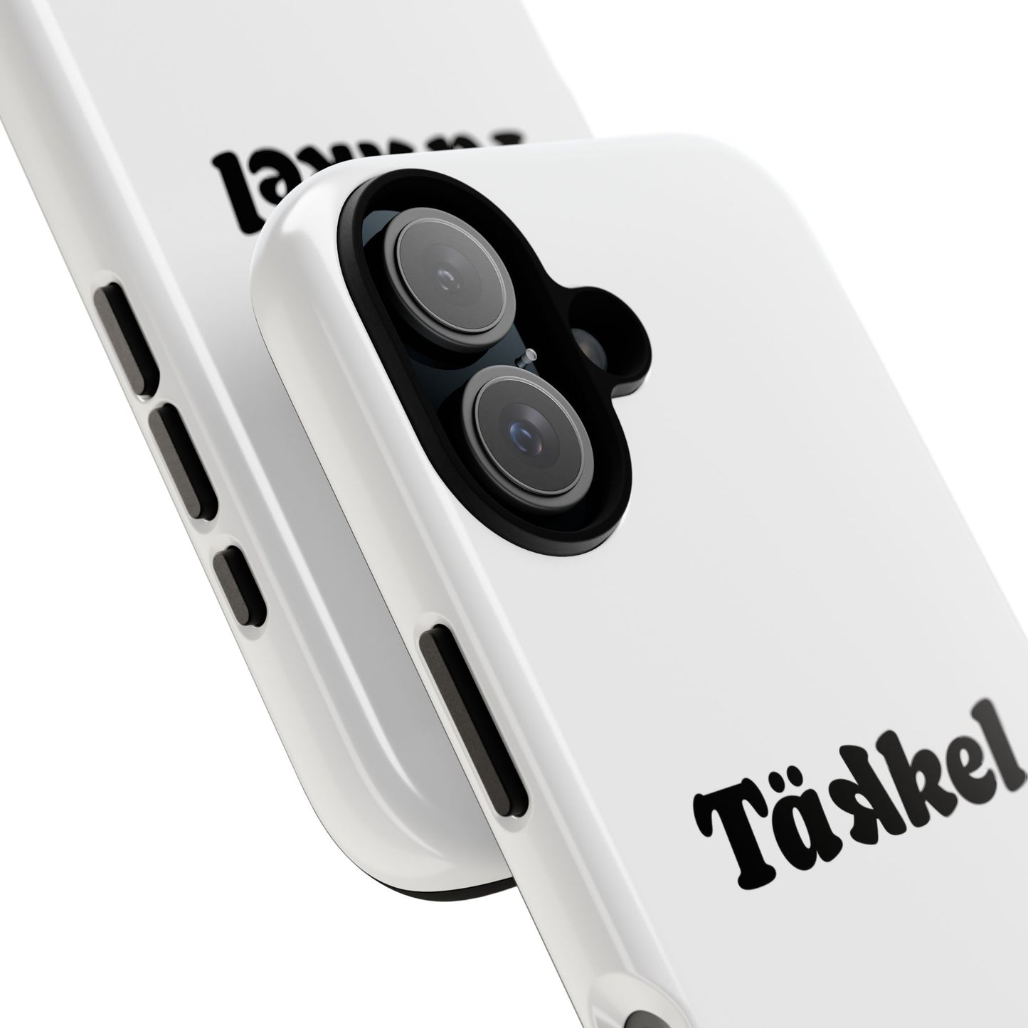 TÄKKEL Classic Hard Case Weiß iPhone