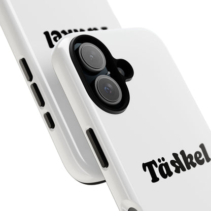 TÄKKEL Classic Hard Case Weiß iPhone