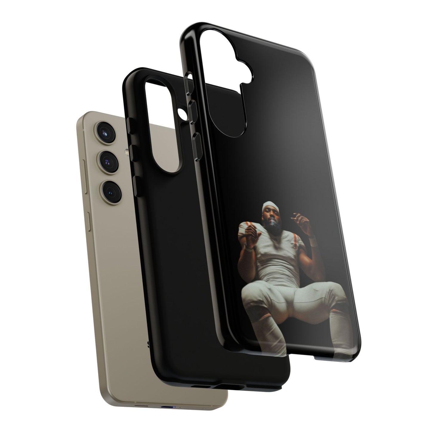 Who´s gonna smoke Hard Case Schwarz Samsung