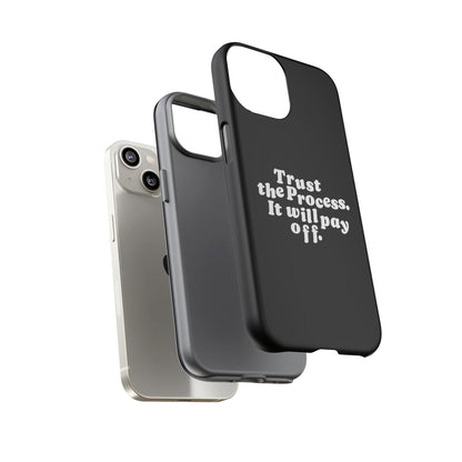 Trust harder Hard Case Schwarz iPhone