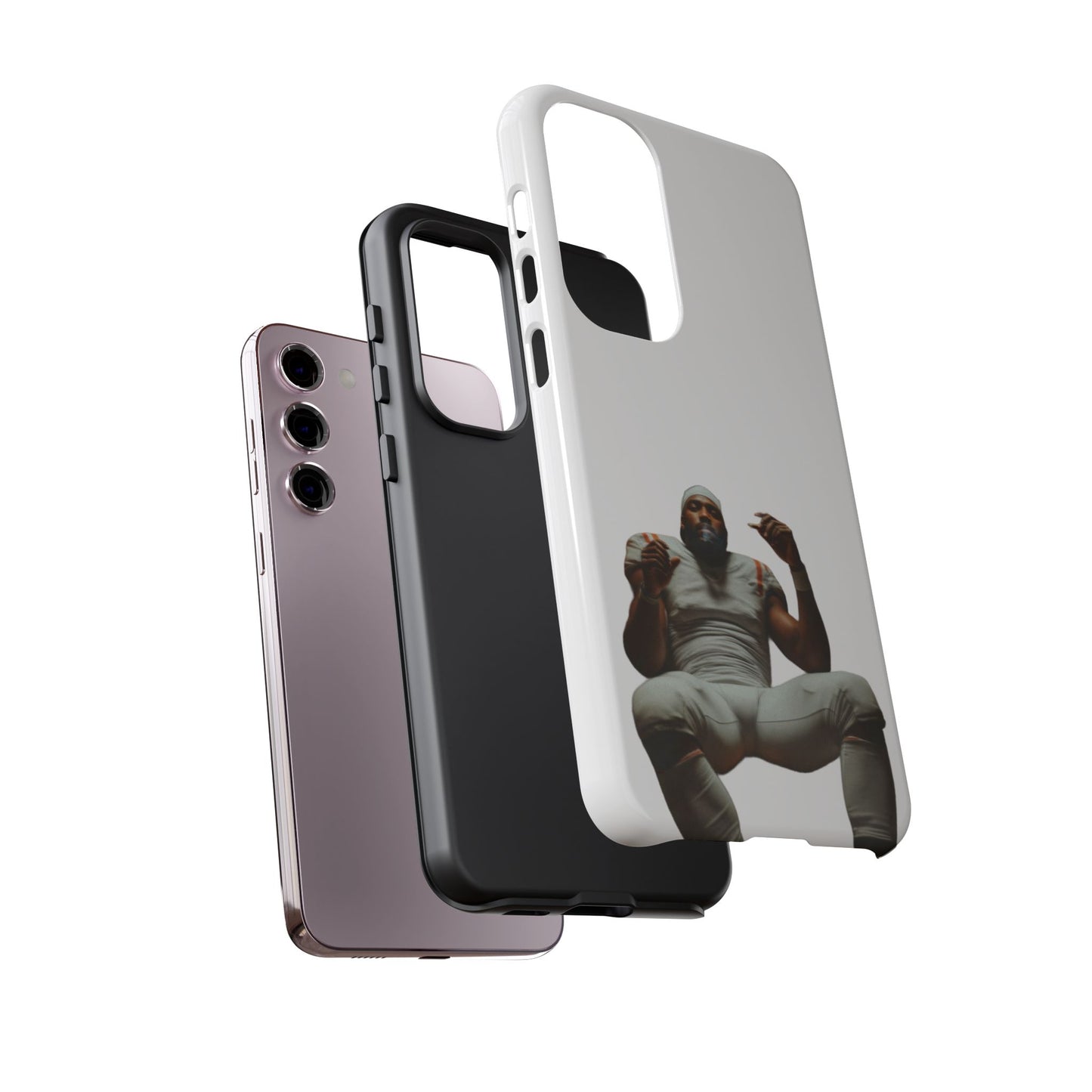 Who´s gonna smoke Hard Case Weiß Samsung