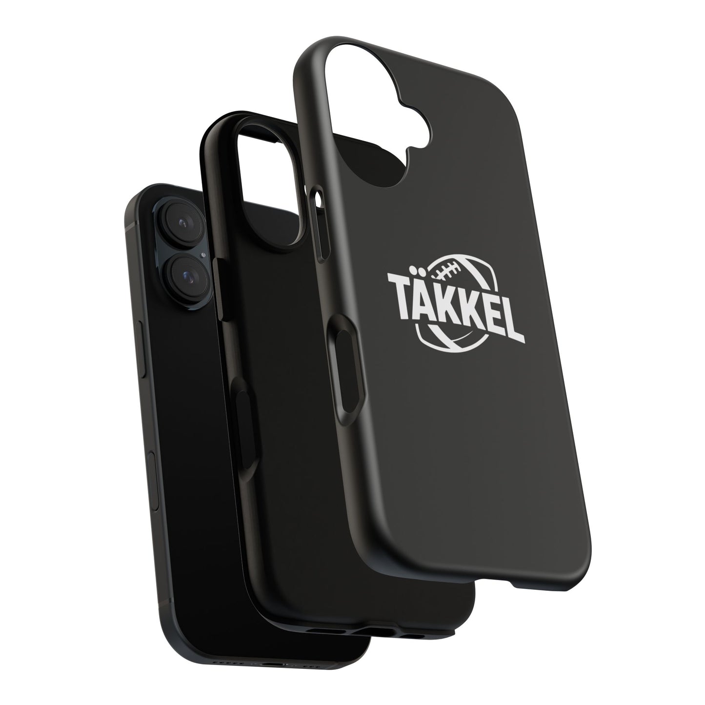 TÄKKEL FOOTBALL Hard Case Schwarz iPhone