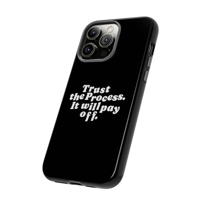 Trust harder Hard Case Schwarz iPhone