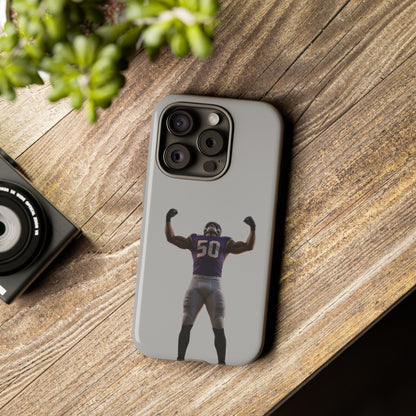 Never Enough Hard Case Grau iPhone