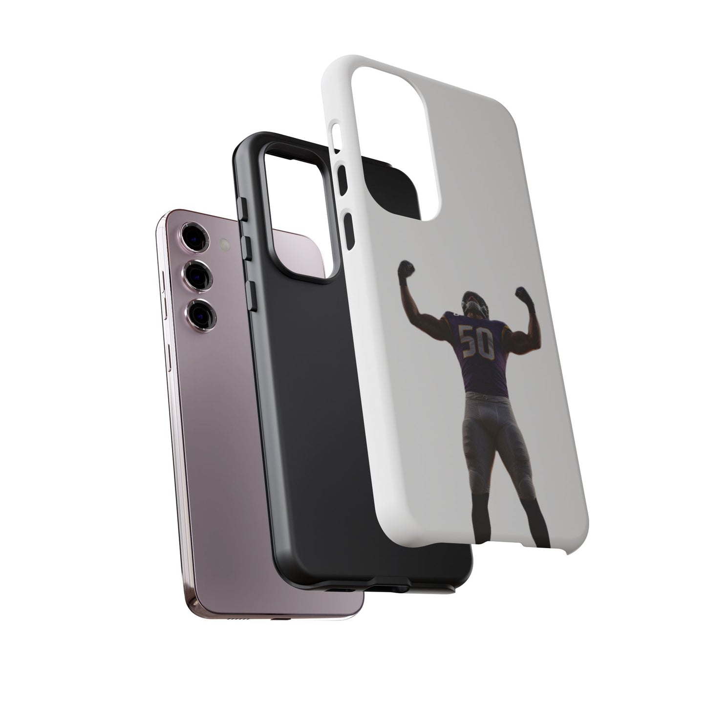 Defeating Hard Case Weiß Samsung