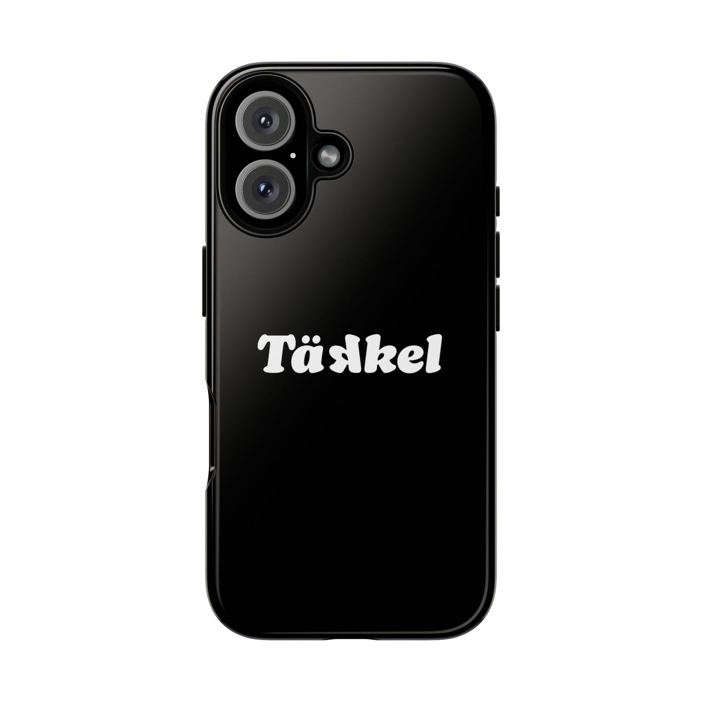 TÄKKEL Classic Hard Case Schwarz iPhone