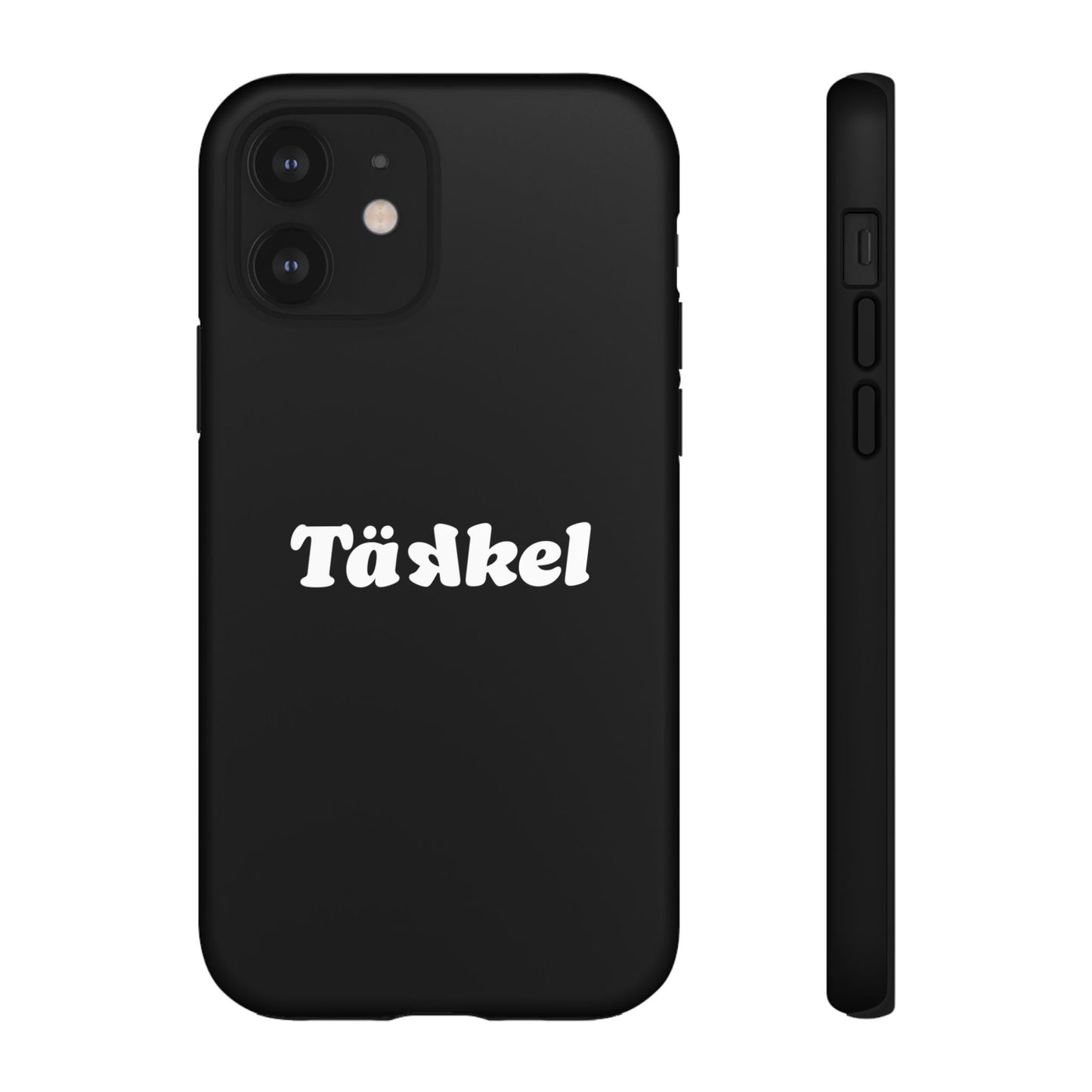 TÄKKEL Classic Hard Case Schwarz iPhone