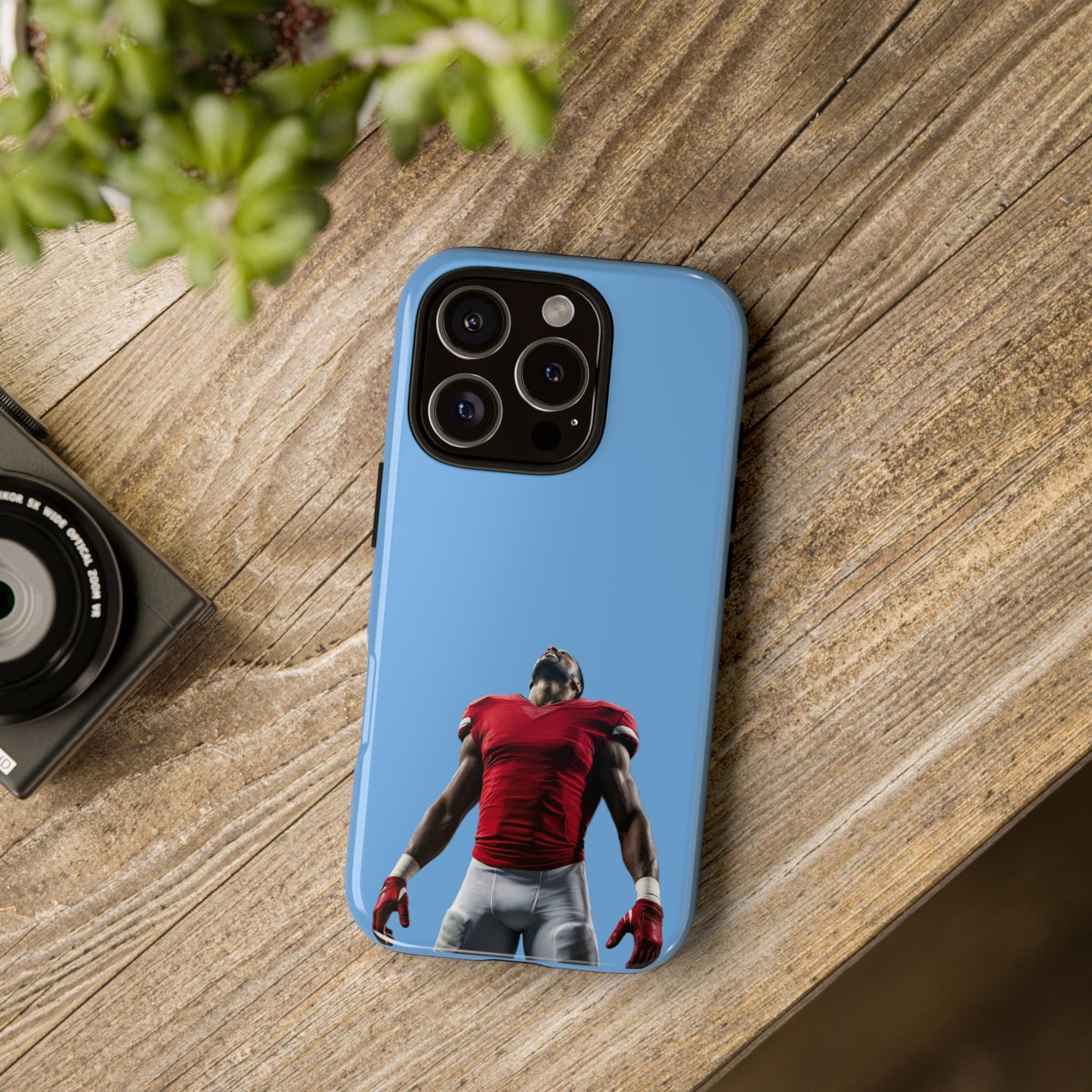 Never Sleep Hard Case Babyblau iPhone