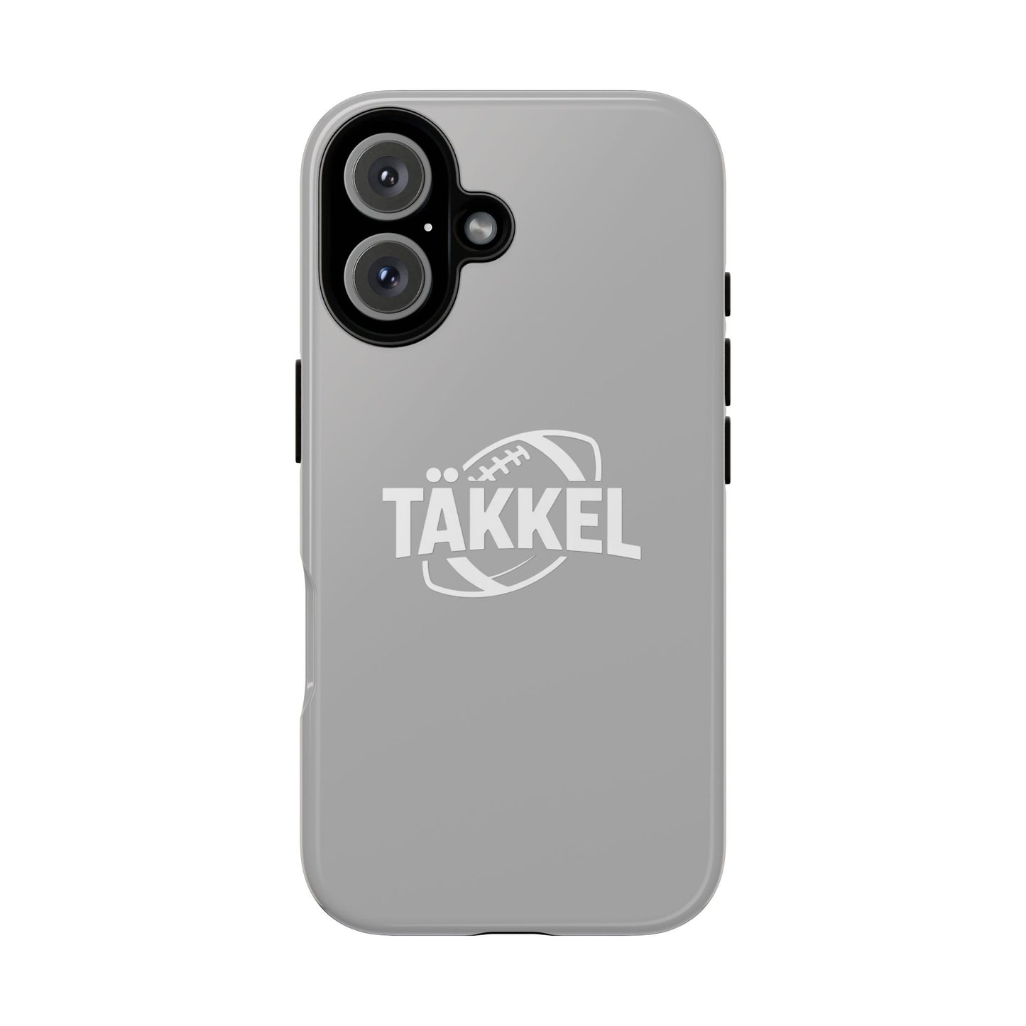 TÄKKEL FOOTBALL Hard Case Grau iPhone