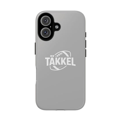 TÄKKEL FOOTBALL Hard Case Grau iPhone