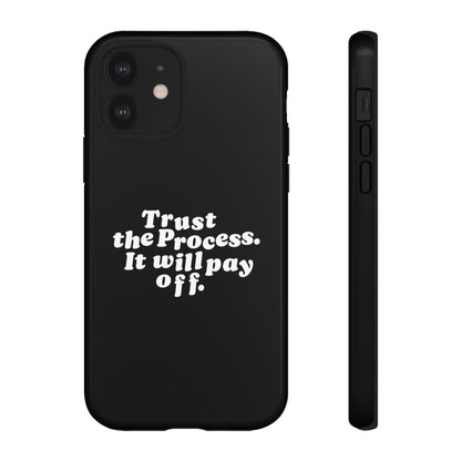 Trust harder Hard Case Schwarz iPhone